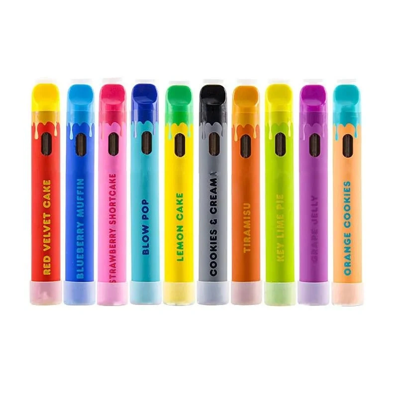 Packwoods x Runty Empty Vape Pen 1.0ML Disposable Pod Wholesale E Cigarette Vaporizer 380mah Rechargeable Battery Liquid Diamonds+Live Resin