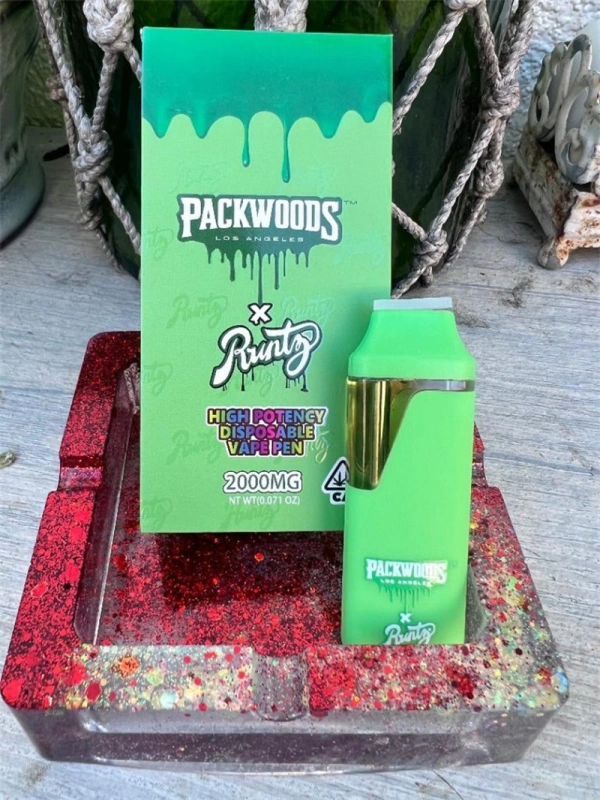 Packwoods x Runtz Empty Disposable Vape Pen 2.0ML Pod Wholesale E Cigarette Vaporizer