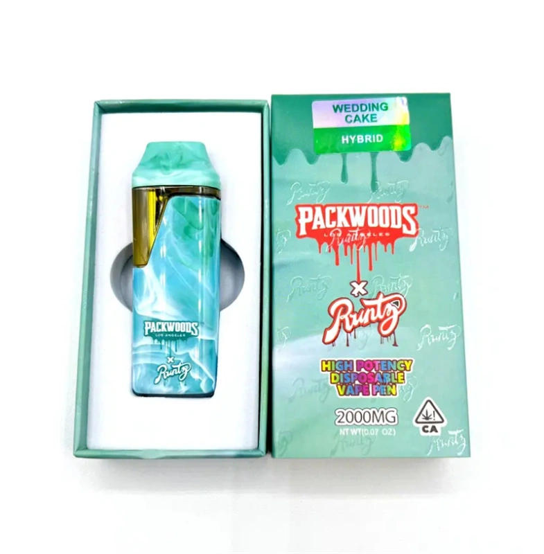 Packwoods x Runtz Empty Disposable Vape Pen 2.0ML Pod Wholesale E Cigarette Vaporizer