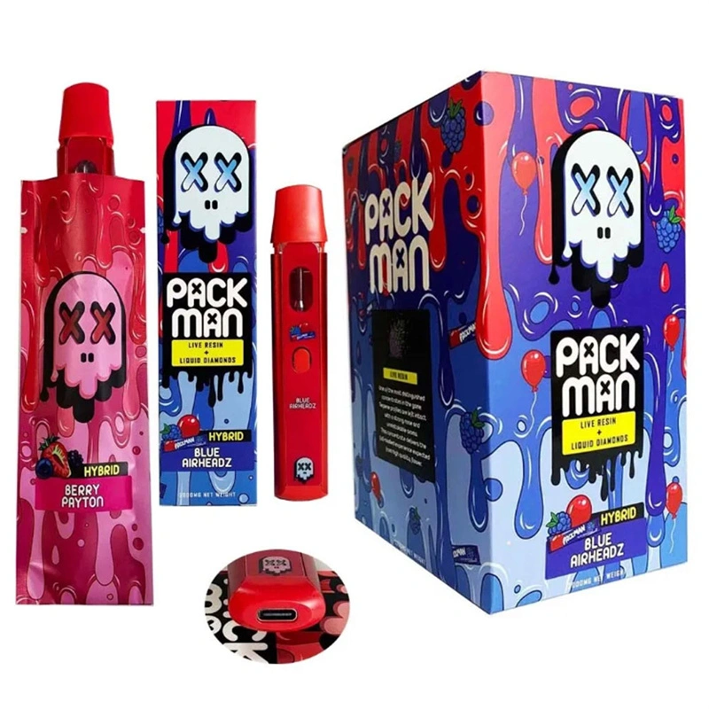 Packman Empty Disposable Vape Pen 2.0ML  Pod Wholesale E Cigarette Vaporizer 380 mAh Rechargeable Battery