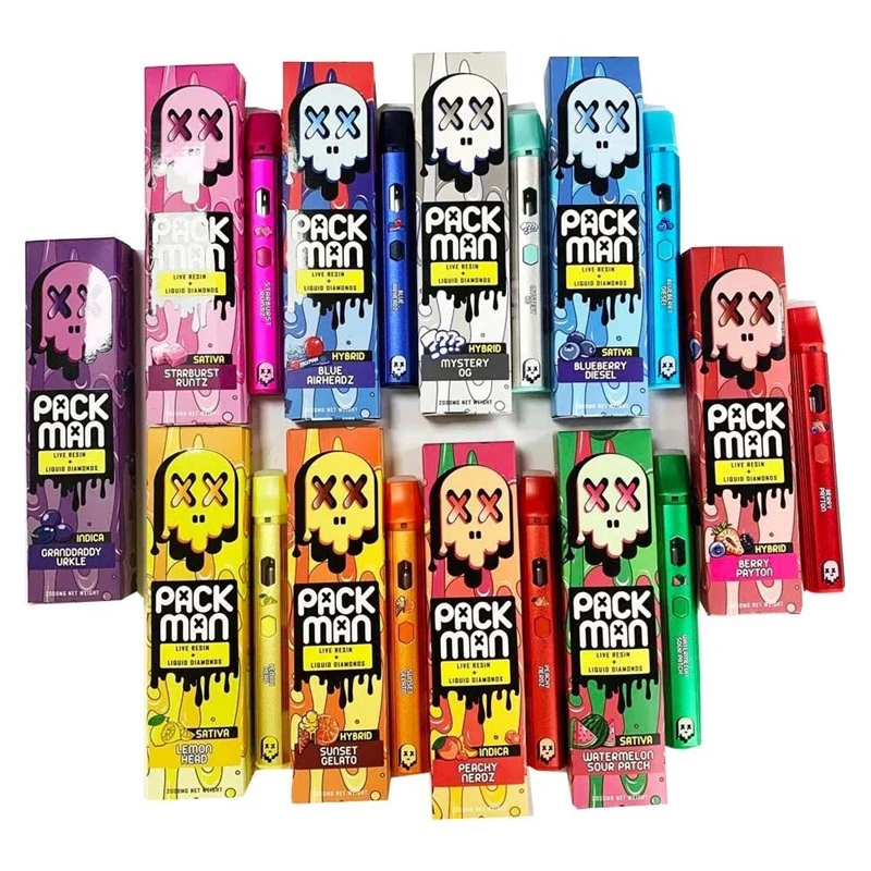 Packman Empty Disposable Vape Pen 2.0ML  Pod Wholesale E Cigarette Vaporizer 380 mAh Rechargeable Battery