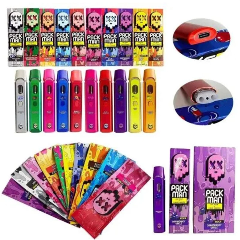 Packman Empty Disposable Vape Pen 2.0ML  Pod Wholesale E Cigarette Vaporizer 380 mAh Rechargeable Battery