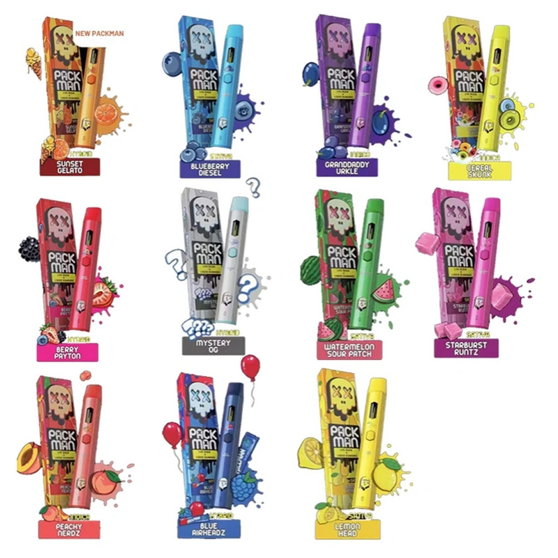 Packman Empty Disposable Vape Pen 2.0ML  Pod Wholesale E Cigarette Vaporizer 380 mAh Rechargeable Battery