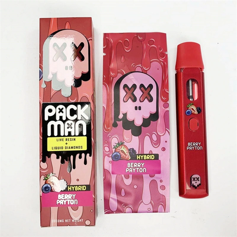 Packman Empty Disposable Vape Pen 2.0ML  Pod Wholesale E Cigarette Vaporizer 380 mAh Rechargeable Battery