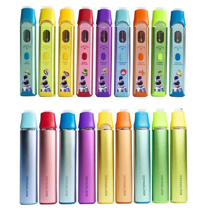 Space Club Disposable Vape Pen 2.0ML Empty Pod Live Resin Wholesale E Cigarette Vaporizer 380 mAh Rechargeable Battery