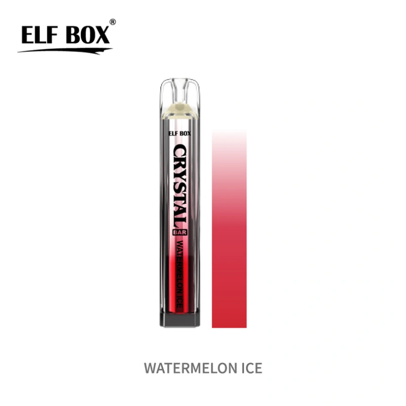 Elf Box Crystal Bar 600 Puffs Disposable Vape Electronic Cigarette Pod Crystal Puff 600