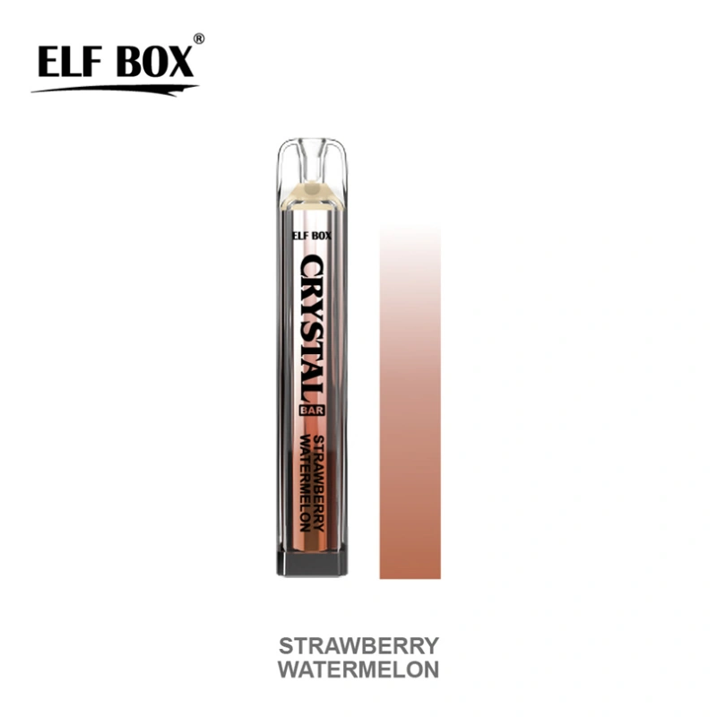 Elf Box Crystal Bar 600 Puffs Disposable Vape Electronic Cigarette Pod Crystal Puff 600