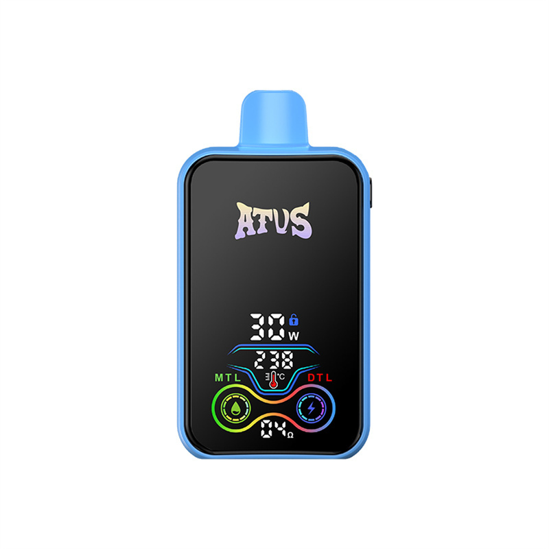 ATVS Warship 25000 Puffs Smart Full Screen Wholesale Disposable Vape Puff 25k Adjustable Airflow Pod