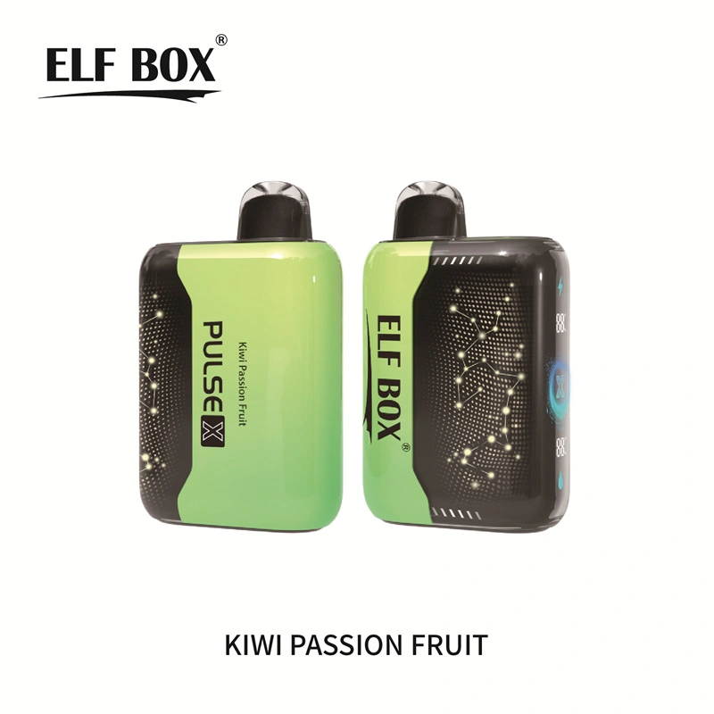ELF BOX Pulse X 15000 25000 Puffs Disposable E Cigarettes Double Mode Dual Mesh Coil LED Display 0% 2% 3% 5% 18ml Prefilled Pod 650mah Rechargeable Battery Puff 15k 25k Pen