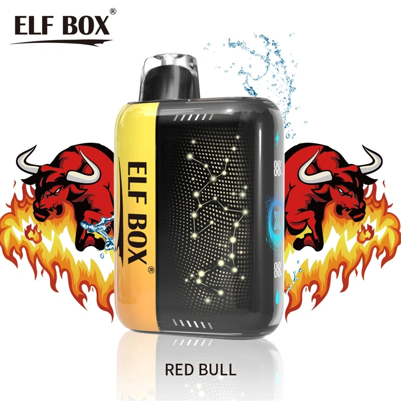 ELF BOX Pulse X 15000 25000 Puffs Disposable E Cigarettes Double Mode Dual Mesh Coil LED Display 0% 2% 3% 5% 18ml Prefilled Pod 650mah Rechargeable Battery Puff 15k 25k Pen