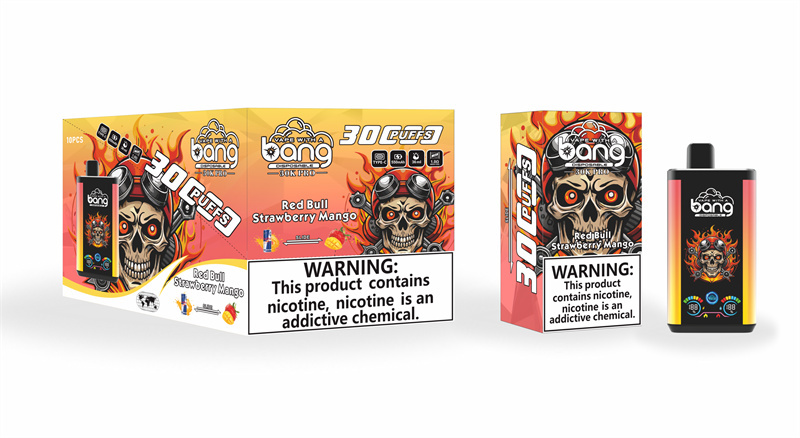 Bang 30000 Puffs Pro Big Screen Double Flavors Wholesale Vape Disposable Electronic Cigarette 550mah Rechargeable 1.0ohm Mesh Coil 36ml Pod Pen