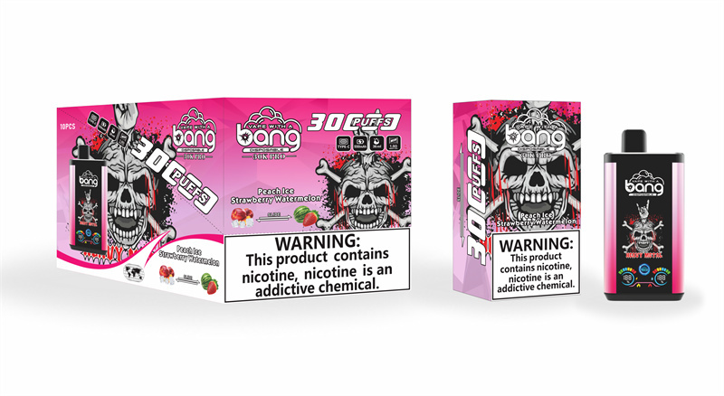 Bang 30000 Puffs Pro Big Screen Double Flavors Wholesale Vape Disposable Electronic Cigarette 550mah Rechargeable 1.0ohm Mesh Coil 36ml Pod Pen