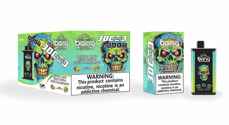 Bang 30000 Puffs Pro Big Screen Double Flavors Wholesale Vape Disposable Electronic Cigarette 550mah Rechargeable 1.0ohm Mesh Coil 36ml Pod Pen