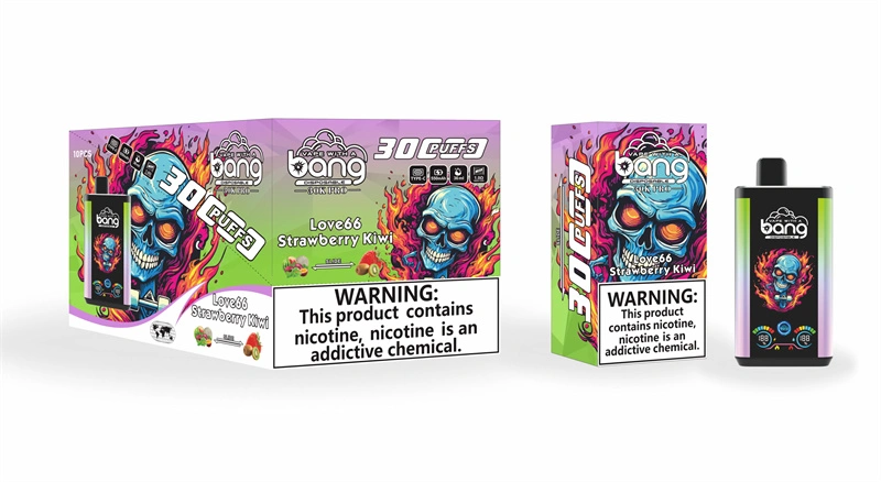 Bang 30000 Puffs Pro Big Screen Double Flavors Wholesale Vape Disposable Electronic Cigarette 550mah Rechargeable 1.0ohm Mesh Coil 36ml Pod Pen