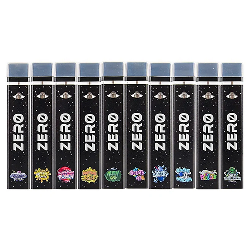 Zero Disposable Vape Pen 1.0ML Empty Pod Wholesale E Cigarette Vaporizer 300 mAh Rechargeable Battery Packaging