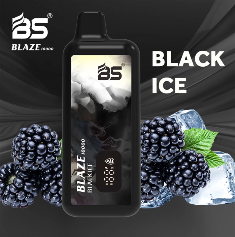Breze BS Blaze 10000 Puffs LED Digital Screen Disposable Vape E Cigarettes Puff 10k Pod