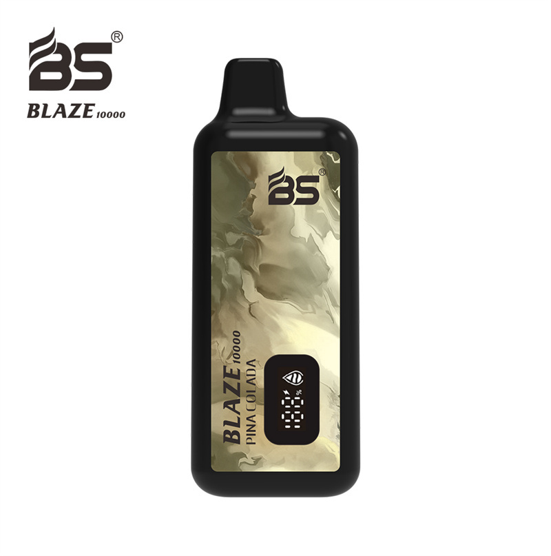 Breze BS Blaze 10000 Puffs LED Digital Screen Disposable Vape E Cigarettes Puff 10k Pod