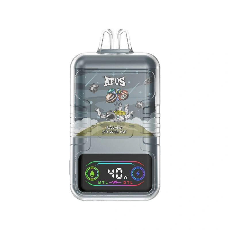 ATVS Warship 30000 Puffs Smart Screen Wholesale Vape Disposable Electronic Cigarette 30ML Dual Mesh Coil Pod Puff 30k Adjustable Airflow 1000mah Battery Vaper Shisha Flavors Pen