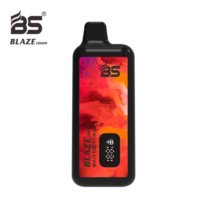 Breze BS Blaze 10000 Puffs LED Digital Screen Disposable Vape E Cigarettes Puff 10k Pod