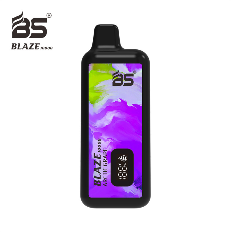 Breze BS Blaze 10000 Puffs LED Digital Screen Disposable Vape E Cigarettes Puff 10k Pod