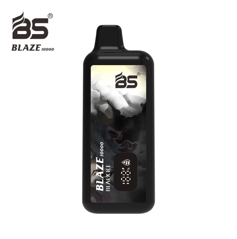 Breze BS Blaze 10000 Puffs LED Digital Screen Disposable Vape E Cigarettes Puff 10k Pod