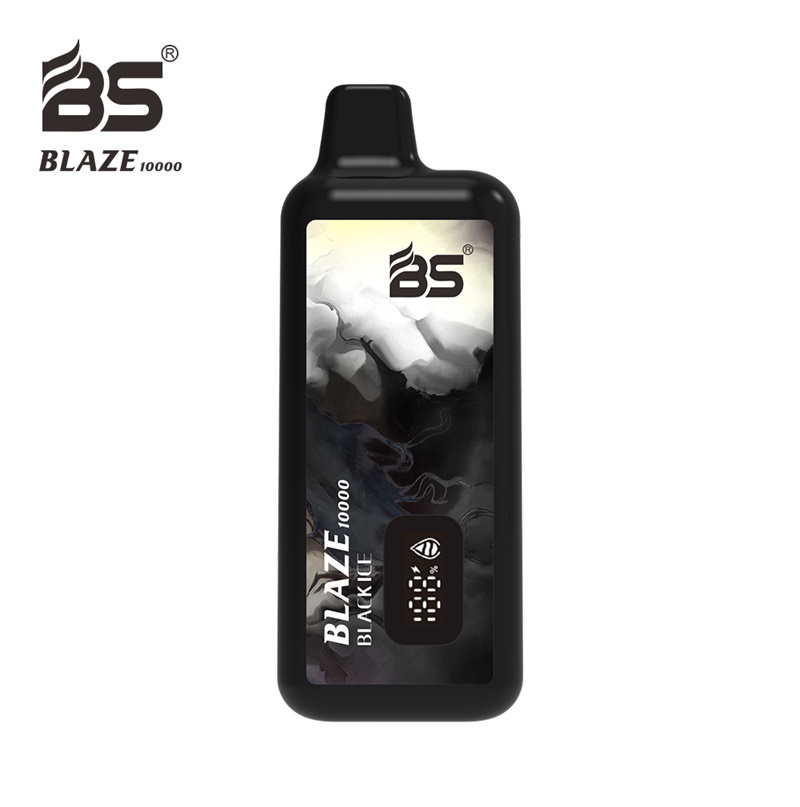 Breze BS Blaze 10000 Puffs LED Digital Screen Disposable Vape E Cigarettes Puff 10k Pod