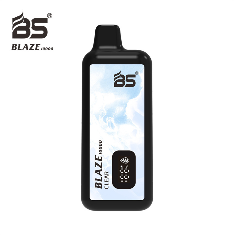Breze BS Blaze 10000 Puffs LED Digital Screen Disposable Vape E Cigarettes Puff 10k Pod
