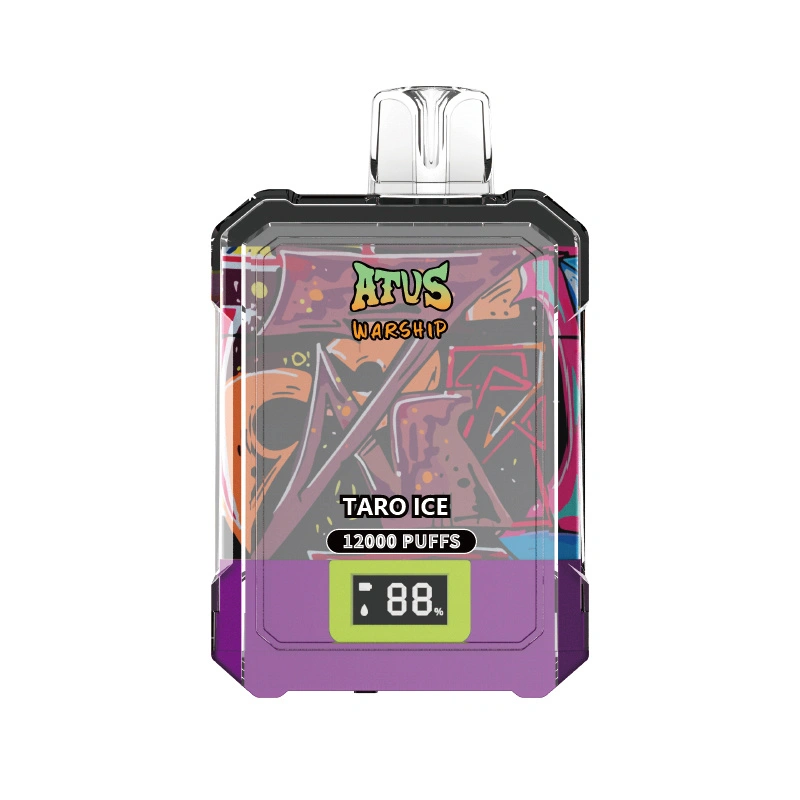 ATVS Warship 12000 Puffs Smart Screen Wholesale Disposable Vape Pod Puff 12k Adjustable Airflow