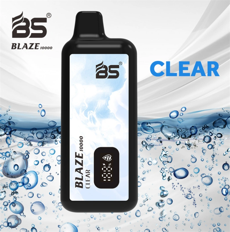 Breze BS Blaze 10000 Puffs LED Digital Screen Wholesale Vape Disposable Electronic Cigarettes Puff 10k 18ML Pod Mesh Coil 650mah Rechargeable Battery Vaper