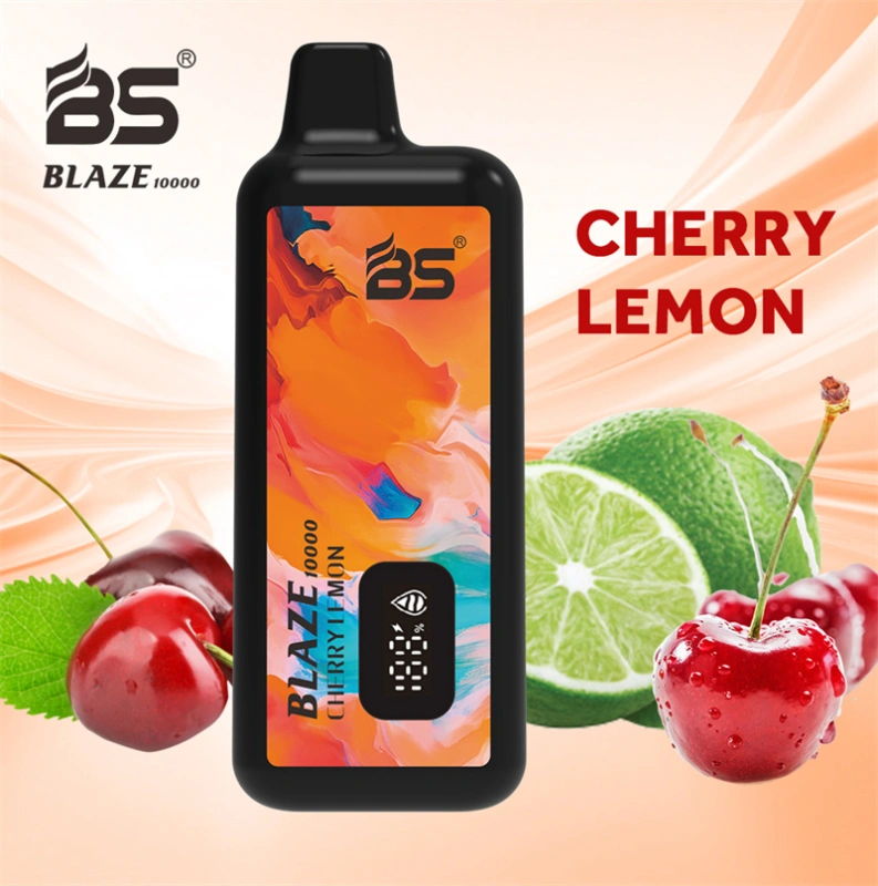 Breze BS Blaze 10000 Puffs LED Digital Screen Wholesale Vape Disposable Electronic Cigarettes Puff 10k 18ML Pod Mesh Coil 650mah Rechargeable Battery Vaper