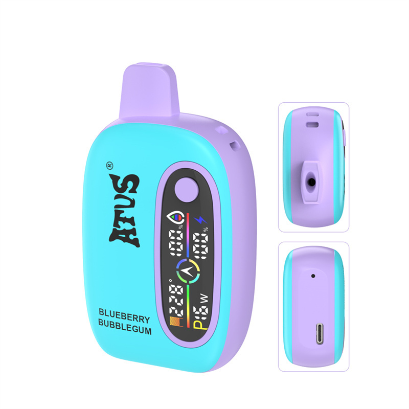 ATVS Warship 16000 Puffs Smart Screen Wholesale Disposable Vape Pod Puff 16k Adjustable Airflow
