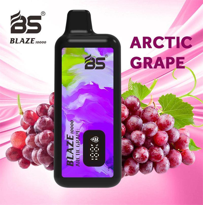 Breze BS Blaze 10000 Puffs LED Digital Screen Disposable Vape E Cigarettes Puff 10k Pod
