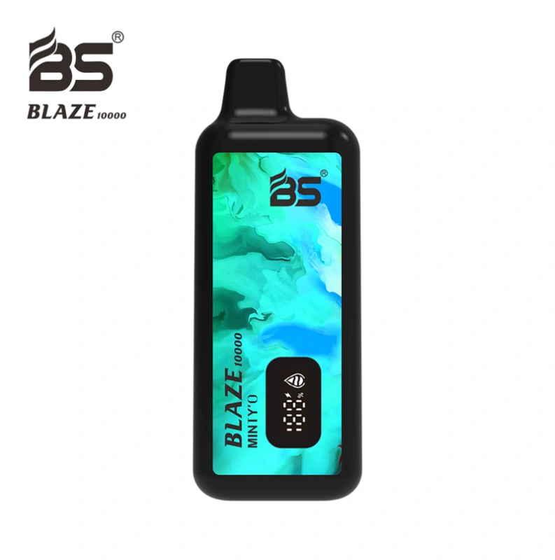 Breze BS Blaze 10000 Puffs LED Digital Screen Disposable Vape E Cigarettes Puff 10k Pod