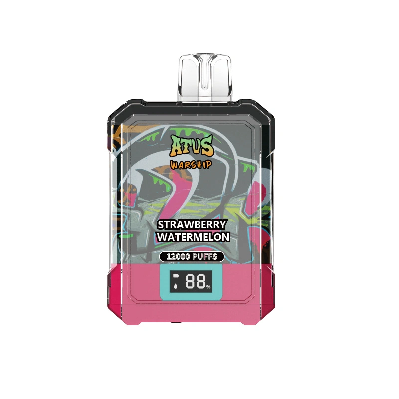 ATVS Warship 12000 Puffs Smart Screen Wholesale Disposable Vape Pod Puff 12k Adjustable Airflow