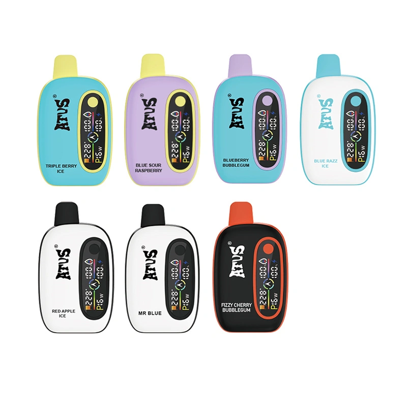 ATVS Warship 16000 Puffs Smart Screen Wholesale Disposable Vape Pod Puff 16k Adjustable Airflow
