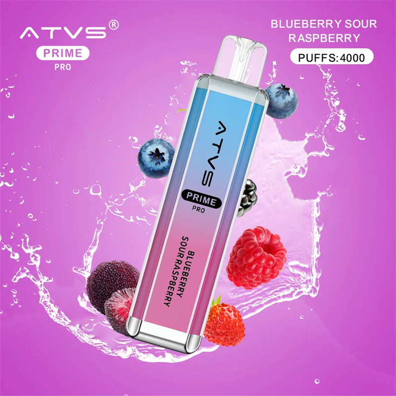 ATVS Prime Pro 4000 Puffs Wholesale Vape Disposable Electronic Cigarette 10ML Mesh Coil Pod Puff 4k 1500mah Battery Crystal Vaper Pen