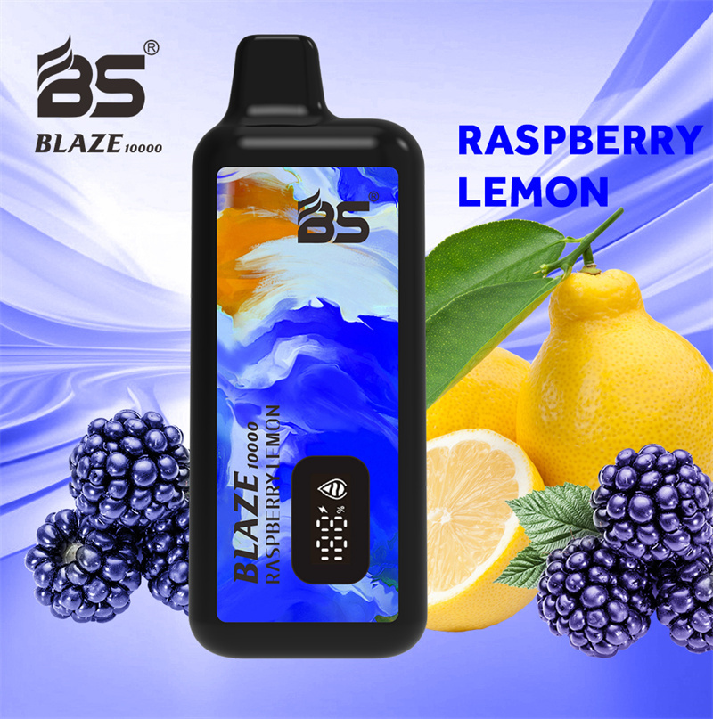Breze BS Blaze 10000 Puffs LED Digital Screen Wholesale Vape Disposable Electronic Cigarettes Puff 10k 18ML Pod Mesh Coil 650mah Rechargeable Battery Vaper