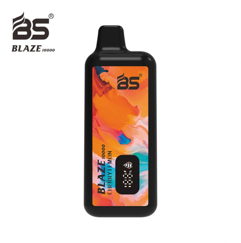 Breze BS Blaze 10000 Puffs LED Digital Screen Disposable Vape E Cigarettes Puff 10k Pod
