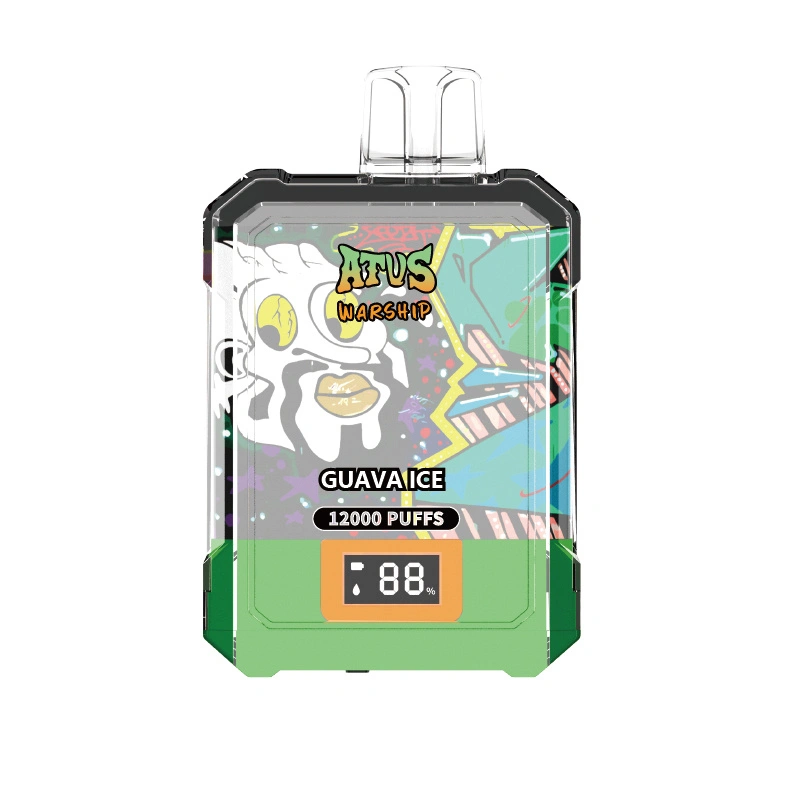ATVS Warship 12000 Puffs Smart Screen Wholesale Disposable Vape Pod Puff 12k Adjustable Airflow