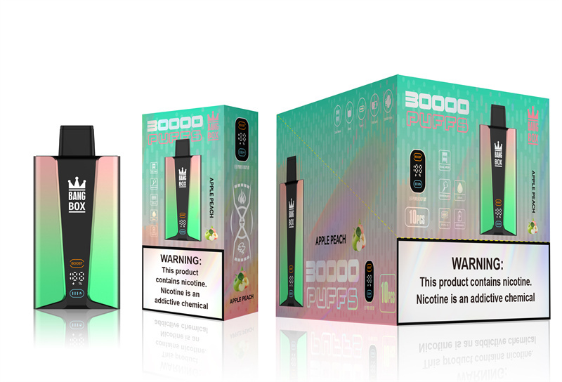 Bang Box 30000 Puffs Smart Screen Disposable E Cigarettes Vape Puff 30k Prefilled Pod