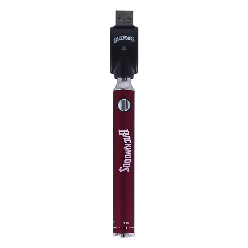 Backwoods Battery 30Pcs Display Box 900mAh Variable Voltage Preheat Batteries Vape Pen Fit 510 Thread Cartridges