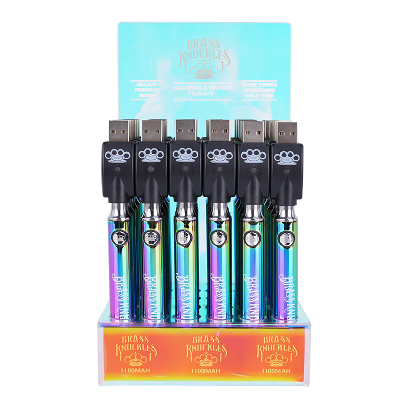 brass knuckles disposable vape Vaporizador Brass Knuckles 900mah Usb-c X50unidades main image 1