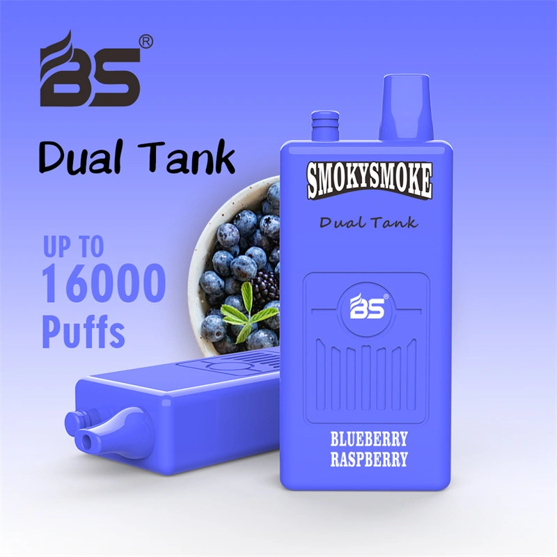 Breze Stiik BS Smoky Smoke 16000 Puffs Disposable Vape Wholesale Electronic Cigarettes Puff 16k 14ml Mesh Coil Pod 850mah Rechargeable Air-adjustable 26 Flavors Available Pen