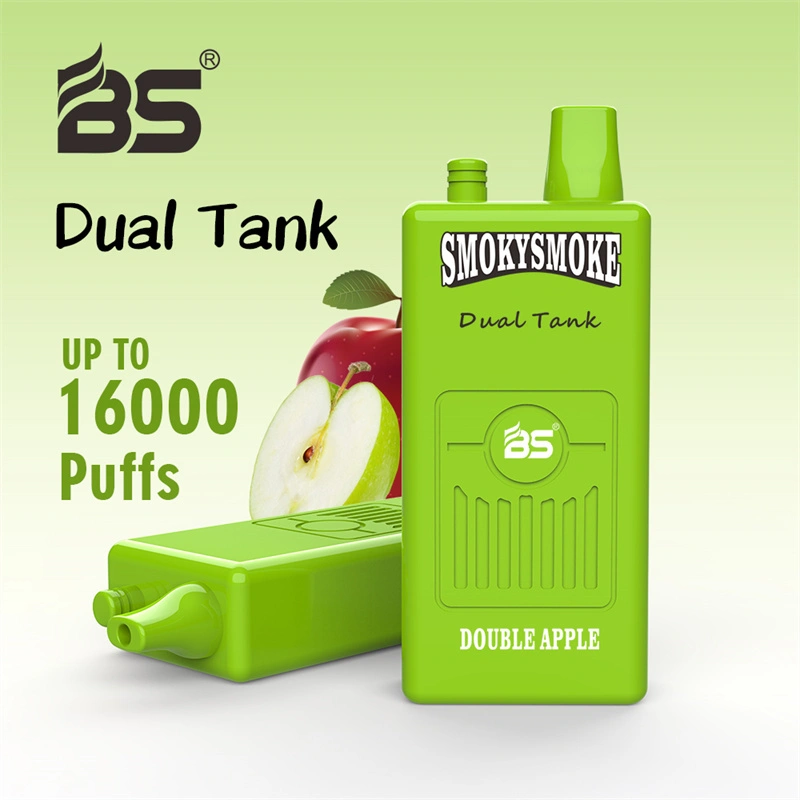 Breze Stiik BS Smoky Smoke 16000 Puffs Disposable Vape Wholesale Electronic Cigarettes Puff 16k 14ml Mesh Coil Pod 850mah Rechargeable Air-adjustable 26 Flavors Available Pen