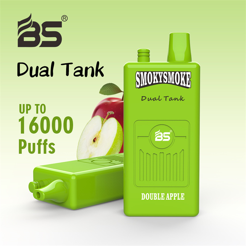 Breze Stiik BS Smoky Smoke 16000 Puffs Disposable Vape Wholesale Electronic Cigarettes Puff 16k 14ml Mesh Coil Pod 850mah Rechargeable Air-adjustable 26 Flavors Available Pen