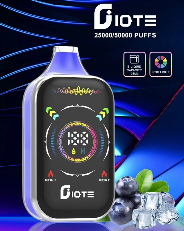 QST IQTE 25000 50000 Puffs LED Display Full Screen Wholesale Disposable Vape Puff 25k 50k Prefilled Pod Dual Mode