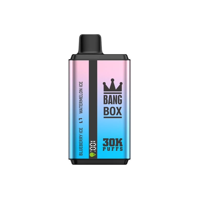 Puff 30k Bang Box 30000 Puffs Dual Flavors Smart Screen Wholesale Disposable Vape Electronic Cigarette Prefilled Pod