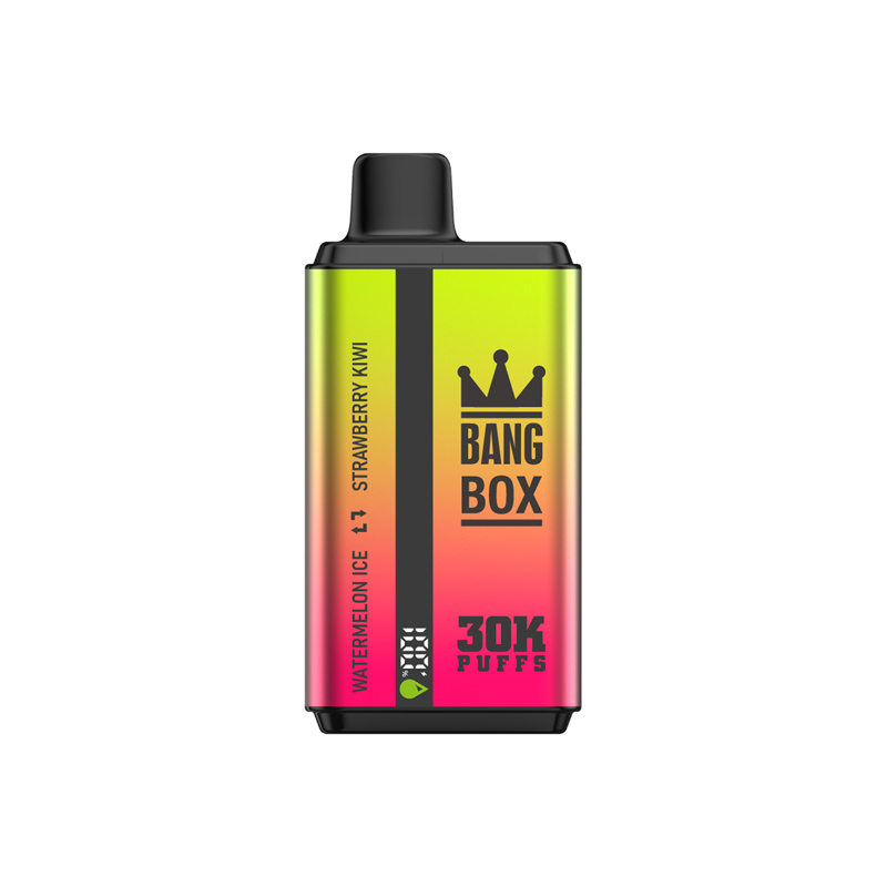 Puff 30k Bang Box 30000 Puffs Dual Flavors Smart Screen Wholesale Disposable Vape Electronic Cigarette Prefilled Pod