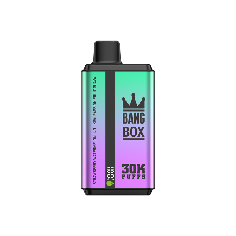Puff 30k Bang Box 30000 Puffs Dual Flavors Smart Screen Wholesale Disposable Vape Electronic Cigarette Prefilled Pod