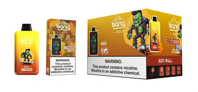 Bang 36000 Puffs Smart Full Screen Turn Ice Wholesale Disposable Vape Puff 36k Prefilled Pod
